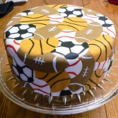 Boys Sports birthday cakes