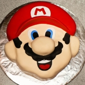 Mario birthday Cakes and cupcakes