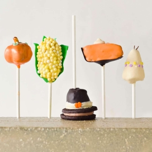 Thanksgiving Make and Take OREO Cookie Balls Party - Pumpkin pops