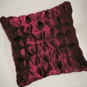 Satin Pin-tucked pillow