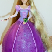Princess Rapunzel cake tutorial