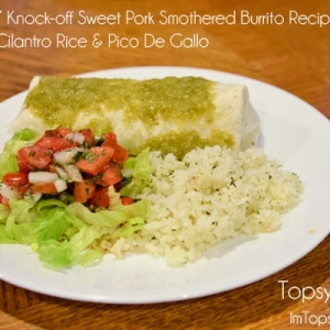 Cafe Rio Smothered Burrito Recipes