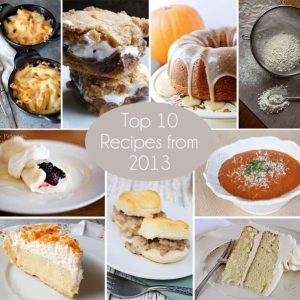Top 10 Recipes for 2013