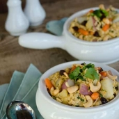 Slow Cooker Moroccan Chicken and Orzo