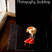 Photography Backdrops - Dark & Reflective