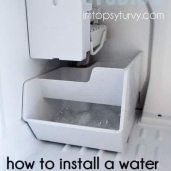 How to Install a Water Line for a Refrigerator