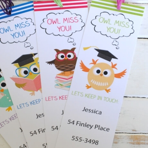 End of School Printable Bookmarks