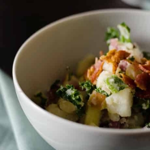 Kale and Apple Potato Salad