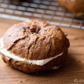 Chocolate Chocolate Chip Bagels