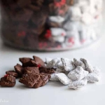 Black and White Puppy Chow