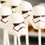 Stormtrooper Peanut Butter Cups - Star Wars Party