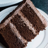 Perfect Chocolate Cake Recipe with Ganche buttercream- rich, dense and delicious