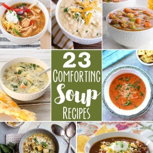 Twenty-three comforting soup recipes