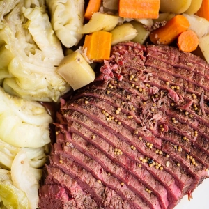 Corned Beef and Cabbage Instant Pot recipe and video