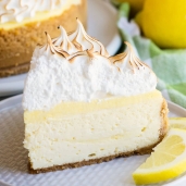 Lemon Meringue Cheesecake Recipe and video