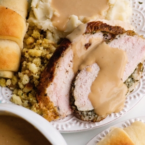 Spatchcock Smoked Turkey with Gravy Recipe and video