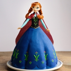 Frozen Princess Cake - Anna