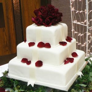 First wedding cake