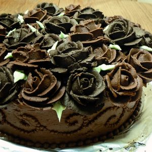 Chocolate Roses cake
