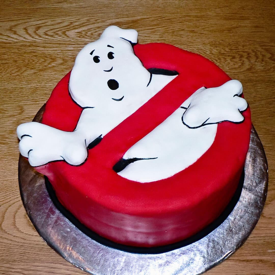 Ghostbusters Cake - Ashlee Marie - real fun with real food