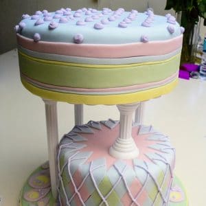 Wacky Patterned Cake