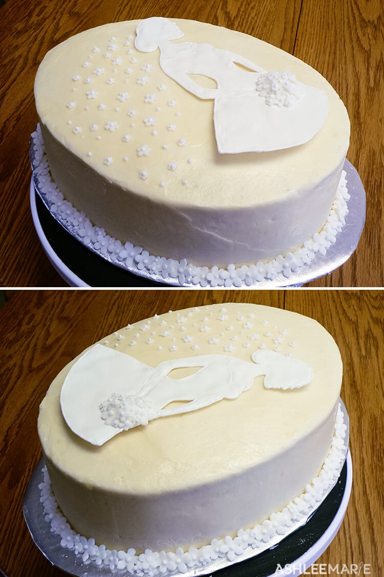 royal icing design buttercream bride cake