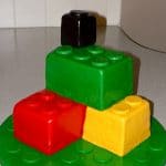 lego block cake