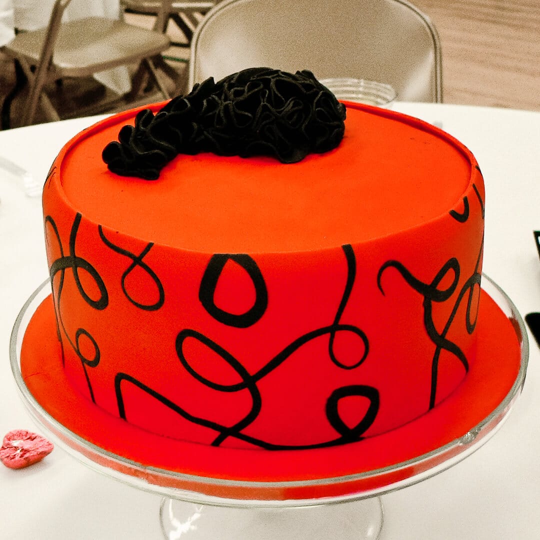 Red Fondant Penis Theme Cake Delivery in Delhi NCR - ₹2,349.00 Cake Express