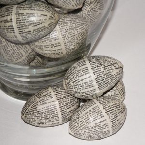 Book pages easter eggs