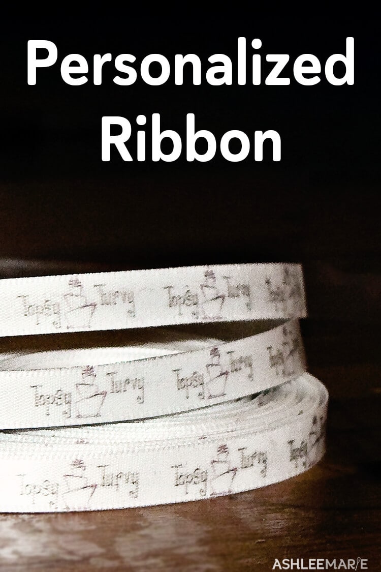 how to print on satin ribbon at home