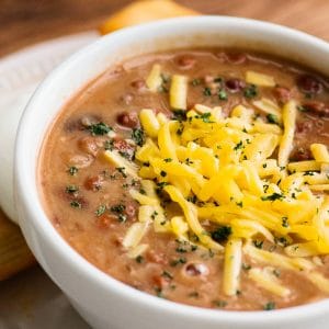 Grandma’s Pinto Beans and Cheese