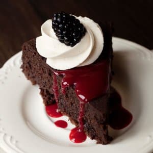 The BEST Flourless Chocolate Cake