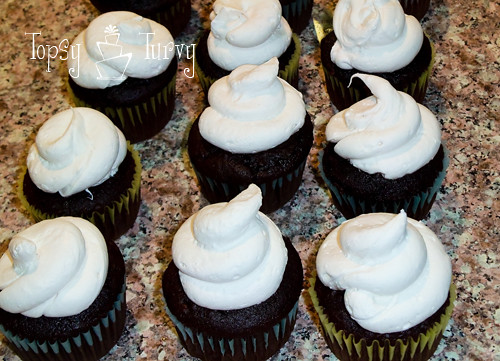 chocolate-covered-chocolate-marshmallow-cupcakes-pipped