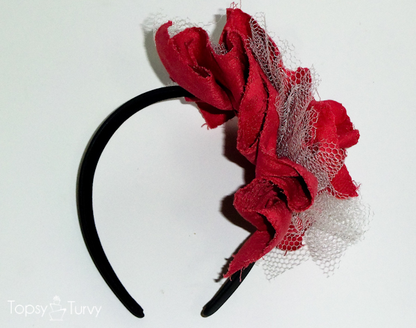 large-red-ruffled-tulle-headband-sewn