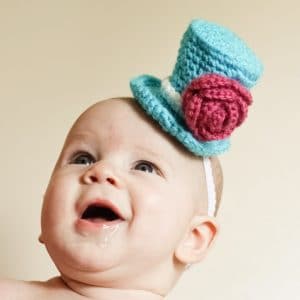 Crochet Mini Top Hat Pattern- boys and girls