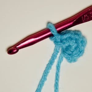 Crochet magic ring start