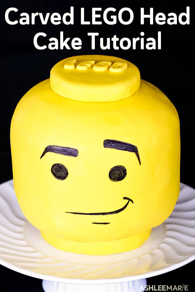 Lego Head Cake Tutorial