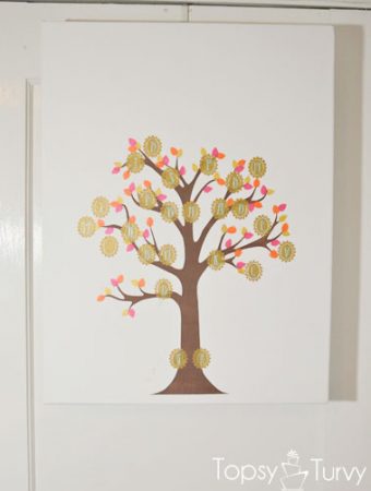 Mothers Day gift- Family Tree Canvas