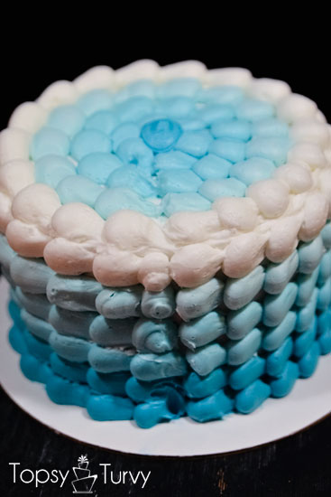 blue-ombre-buttercream-smash-cake-back