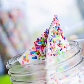 Cake Mix & Sprinkles Bark