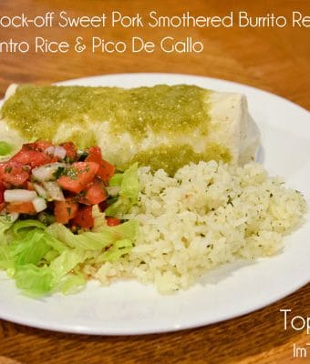 Cafe Rio Smothered Burrito Recipes