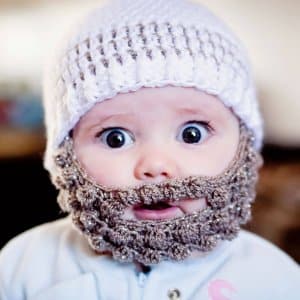 Crochet Striped Beanie Pattern- multiple sizes