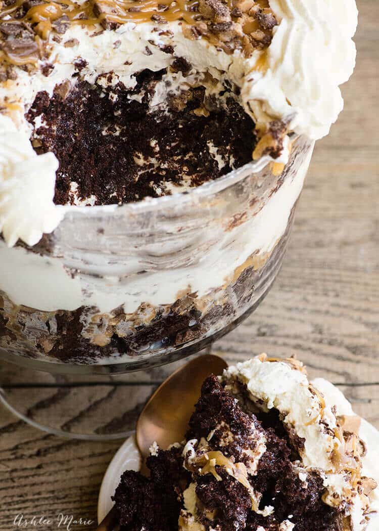 everyone always loves this better than sex trifle recipe - easy to make, ooey gooey goodness