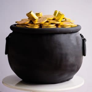 Pot O’ Gold cake tutorial