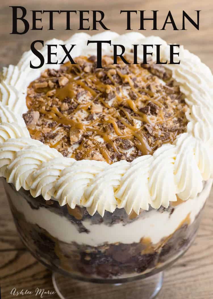 this better than sex trifle is easy to make and always a huge hit with everyone