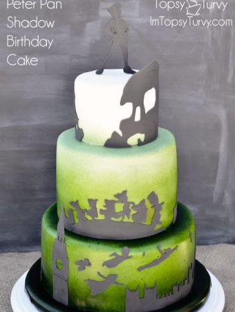 Peter Pan Shadows birthday cake