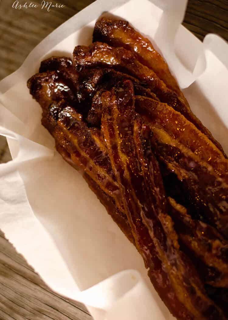 easy recipe for baking delicious candied bacon
