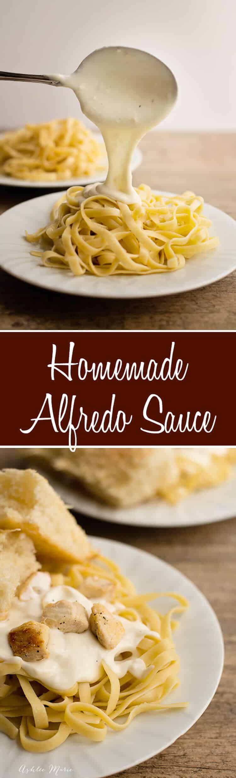 it doesnt get much better than creamy, cheesy homemade alfredo sauce. this recipe is easy to make and is always a huge hit
