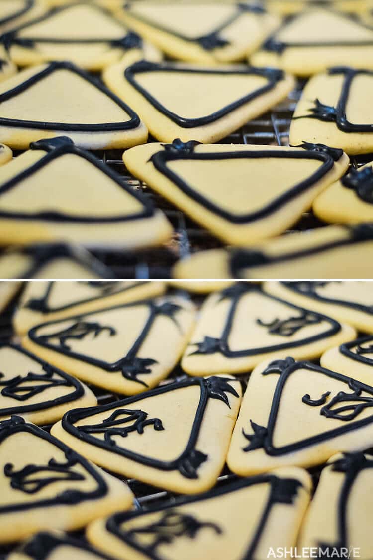 angry bird sugar cookies