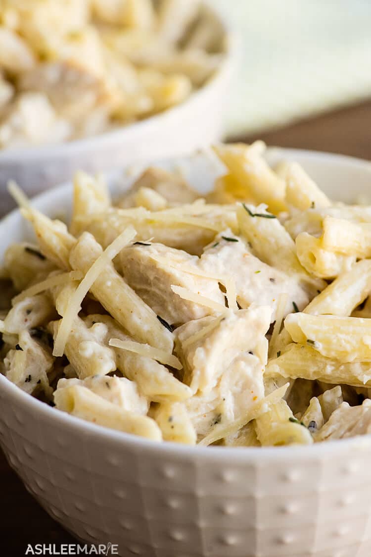 cheesey chicken penne pasta recipe